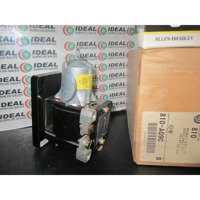 Allen Bradley 810-A09C Inverse Time Corriente Sobrecarga Rel