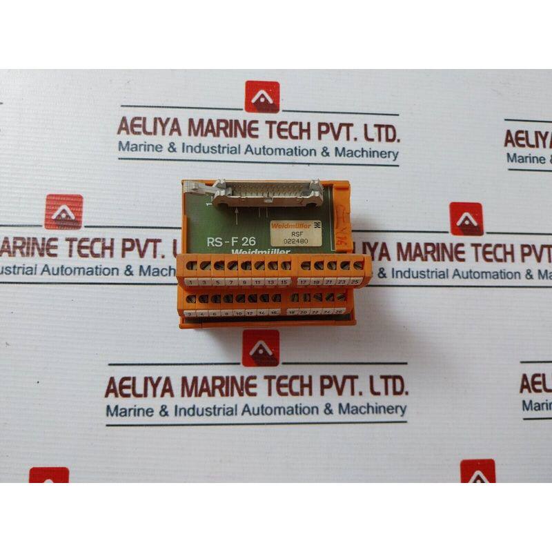 Módulo De Interfaz WEIDMULLER RS-F26 RSF 022480