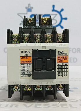 Fuji Electric SC05G 13 Magnetic Contactor Coil Voltage DC24V