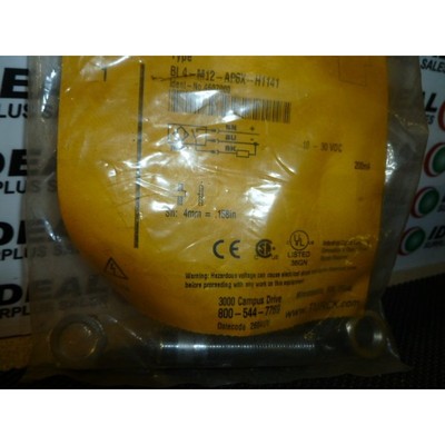 Sensor De Proximidad TURCK BI4M12AP6H1141 - Nuevo En Caja