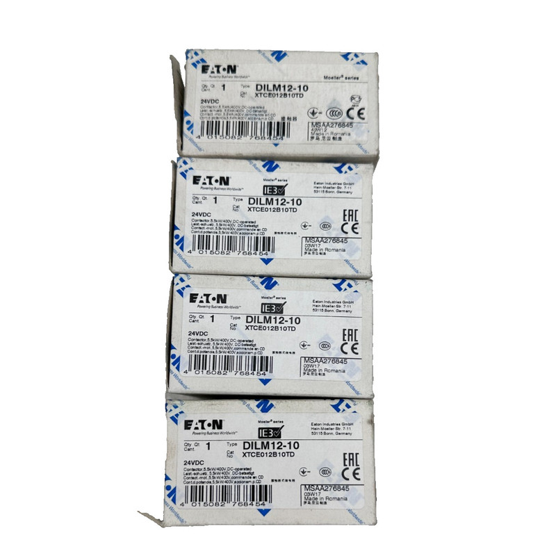 EATON DILM12-10 XTCE012B10TD CONTACTEUR 5.5 kW/400VDC COMMAN