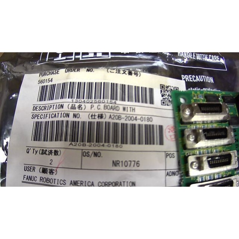 Placa Multiplexora Fanuc A20B-2004-0180 4CH - Nueva En Caja