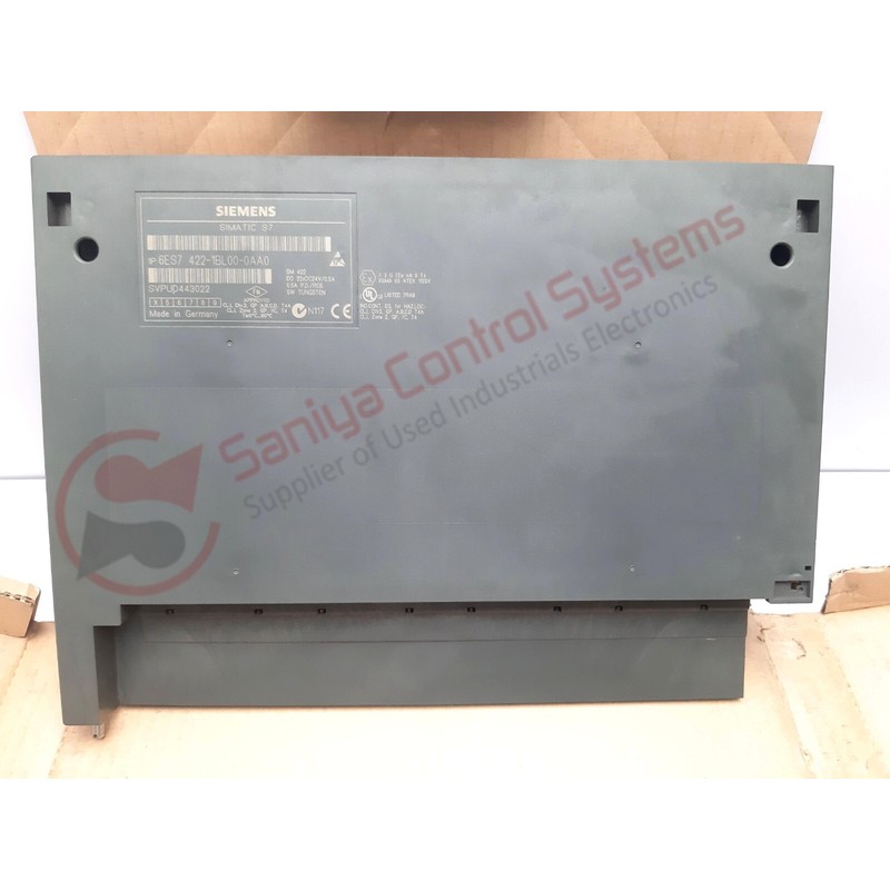 SIEMENS SIMATIC S7 6ES7 422-1BL00-0AA0 OUTPUT MODULE