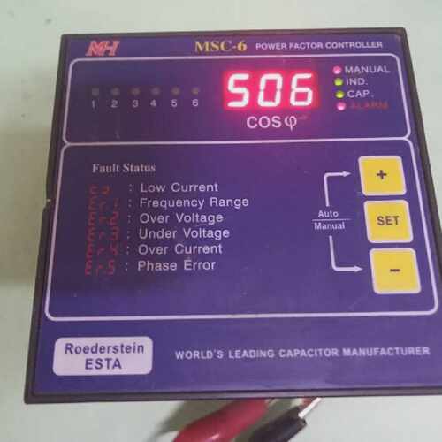ESTA MSC6 POWER FACTOR CONTROLLER ROEDERSTEIN Tested Working
