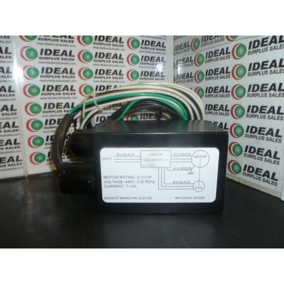 Unidad De Control De Freno De Motor Midwest 8700-003-1 - NUE