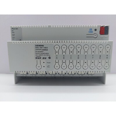 SIEMENS KNX instabus EIB 5WG1 567 -1AB22 SCHALTAKTOR SWITCHI
