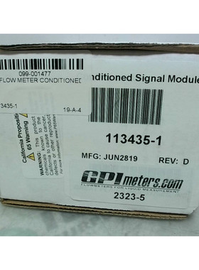 Módulo De Se?al Condicionado GPI 113435-1 /D - Sellado De F