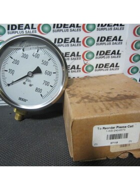 Manómetro WIKA INSTRUMENTS 67119 Nuevo En Caja