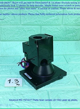 Keyence MD-Y9710 LD-YAG 激光 F-Theta 扫描镜头 缺少电机作为照