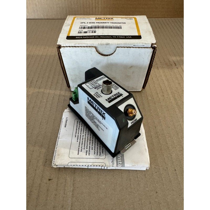 METRIX MX2034 DPS, 2-Wire Proximity Transmitter MX2034-0102-