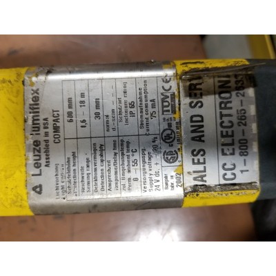 Transmisor Compacto Leuze Lumiflux CT-30-600CH Tipo 4 (IEC61