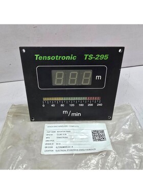 Tensotronic TS-295 Digital Indicator Panel KT S