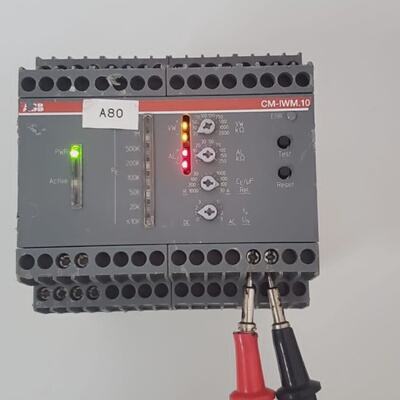 ABB CMIWM.10 INSULATION MONITORING RELAY SN 1SVR470670R1000