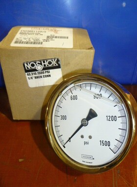 NOSHOK 40.310.1500 GAUGE - NEW IN BOX