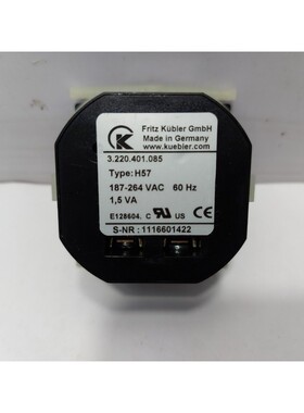 Fritz Kubler H57 Hour Meter 3.220.401.085 LOT 5 PC