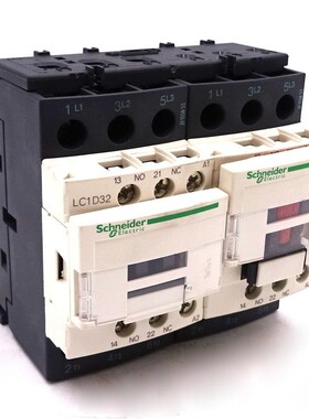 Reversing Contactor LC2D32N7 Schneider 415VAC 15kW 3NO