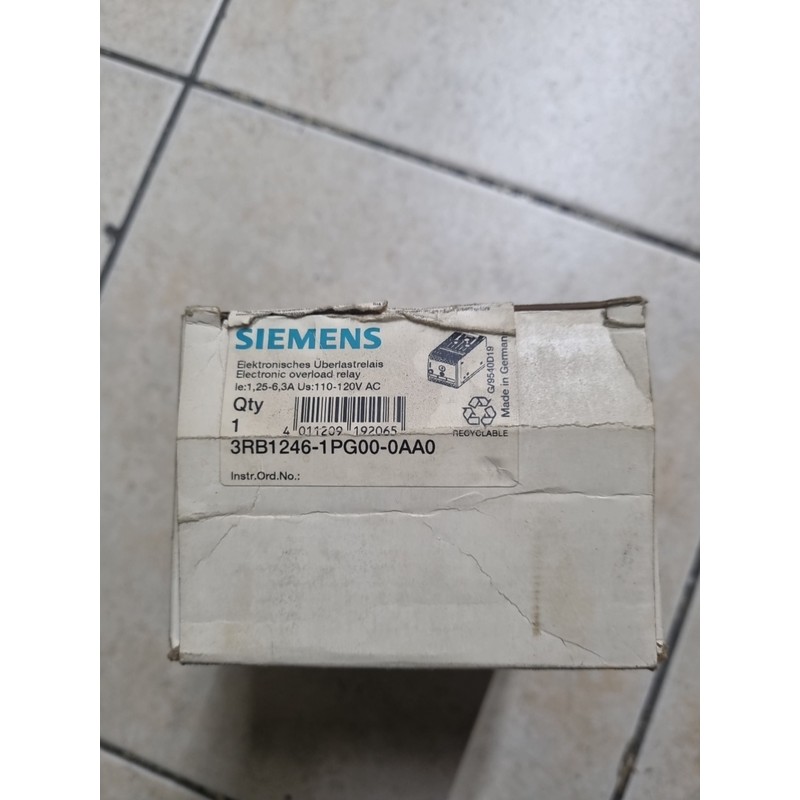 西门子 3RB1246-1PG00-0AA0 电子过载继电器