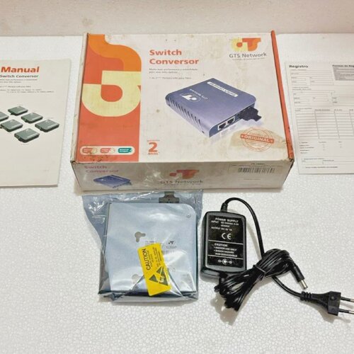 Convertidor De Medios Switch GTS Network 75.1806C