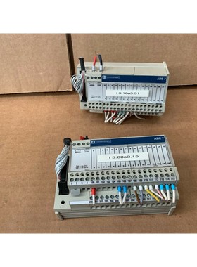 8 x . TELEMECANIQUE ABE7-H16R20 TELEFAST RELAY