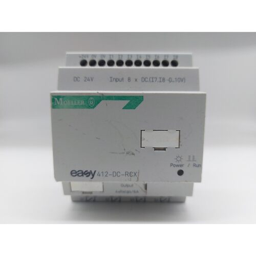 MOELLER EATON EASY 412-DC-RCX Programmable Relay Controller,