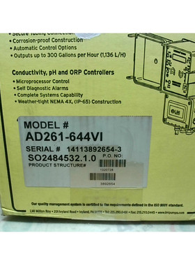 LMI Líquido Metronics AD261-644VI de Medición Bomba Serie