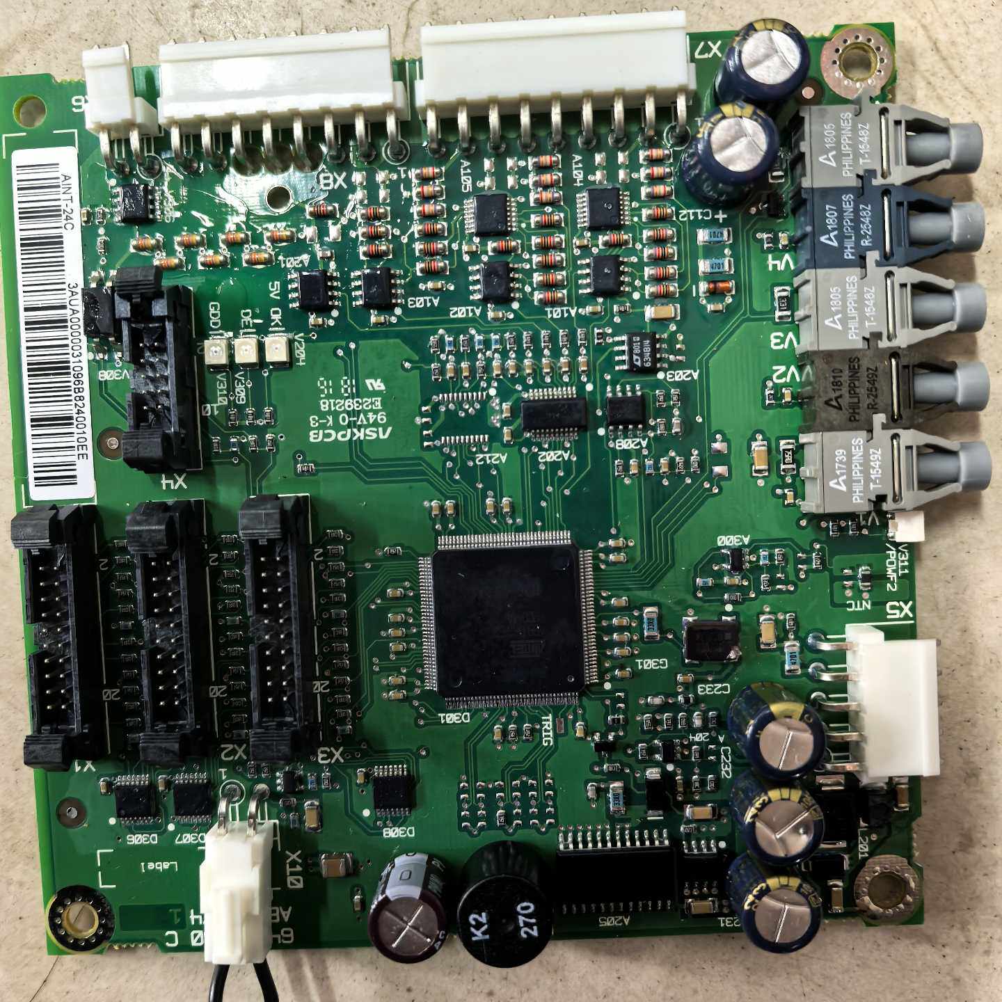 出ABB变频器通讯板AINT24C绿色PCB成