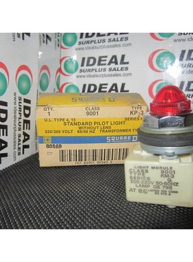 Luz Piloto Estándar Square D KP3 - Nueva En Caja
