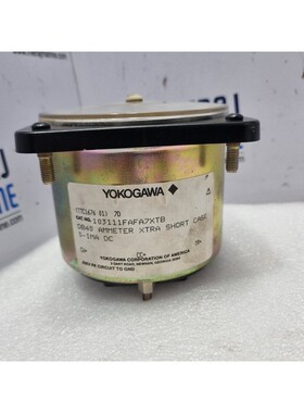 Yokogawa 103111FAFA7XTB Meter DB40 Ammeter XTRA Short Case
