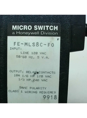 Interruptor Micro FE MLS8C F0 Fotoeléctrico Fibra óptica M