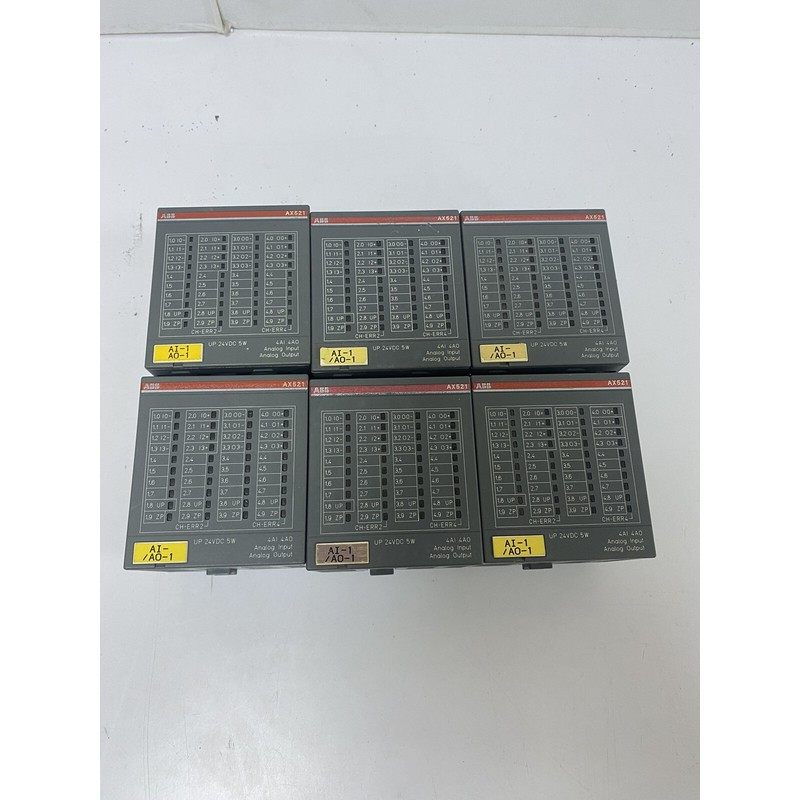 ABB AX521 B4 模拟输入/输出模块 1SAP250100R0001