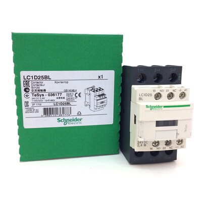 Contactor 036177 Schneider 24VDC 11kW LC1D25BL