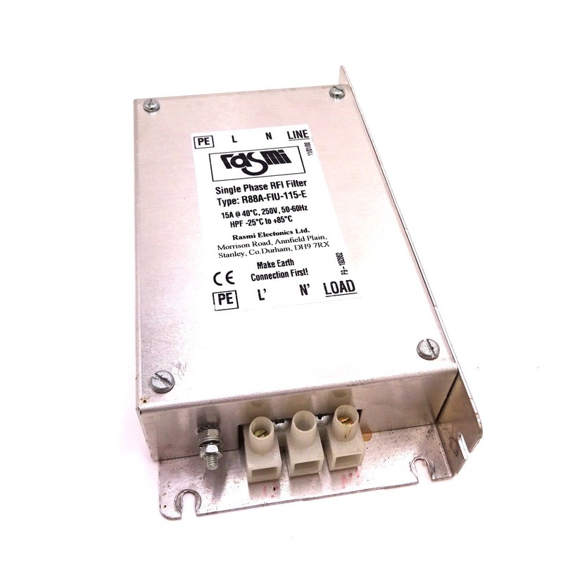 RFI Filter R88A-FIU-115-E Rasmi Electronics 1PH 250VAC 50/60