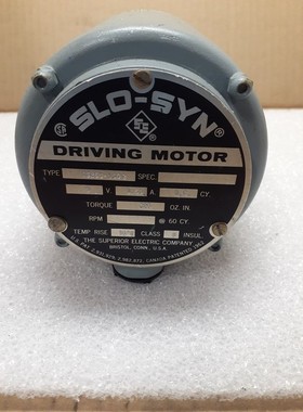 Slo-Syn SS250-1002 Fahren Motor 9V 1.53 Amp 6654ml-IN Drehmo