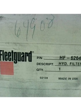 Elemento De Filtro Hidráulico Fleetguard HF-6264 - Nuevo En