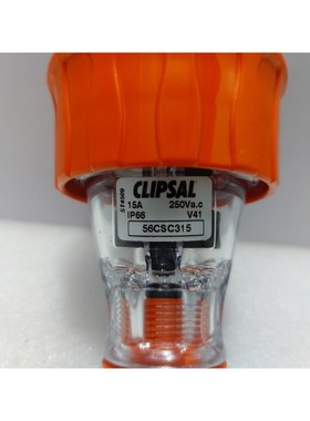 Clipsal 56CSC315 Presa Di Estensione 3 Pini Piatto 15A 250Va