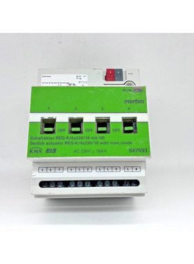 MERTEN / SCHNEIDER ELECTRIC KNX EIB 647593 Schaltaktor REG-K