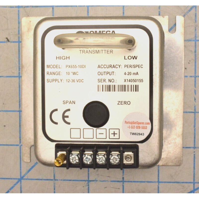 PX655-10DI/不同压力变送器,SUP。 12-36VDC/欧米茄发动机 IN