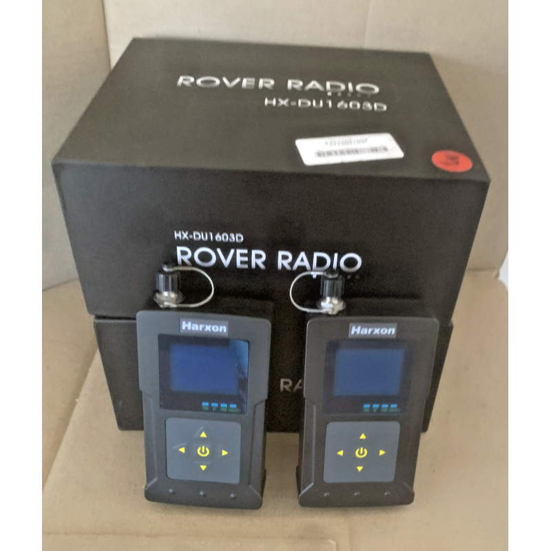 2x Harxon Rover Radios- HX-DU1603D SE UHF External Radio 410