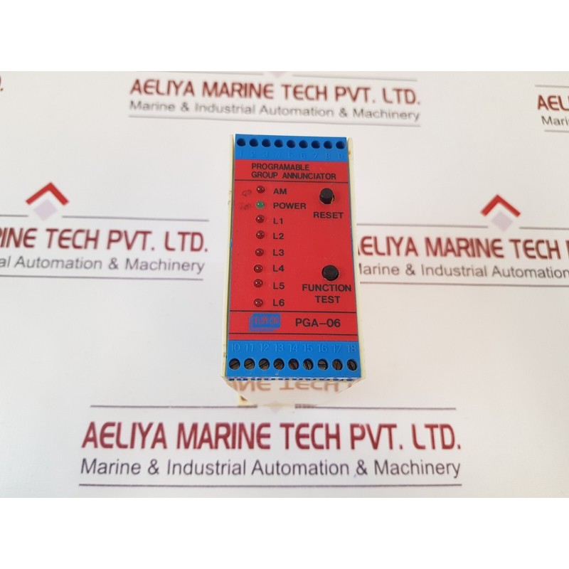 KUM OH PGA-06 Annunciator Programmabile Di Gruppo +24VDC