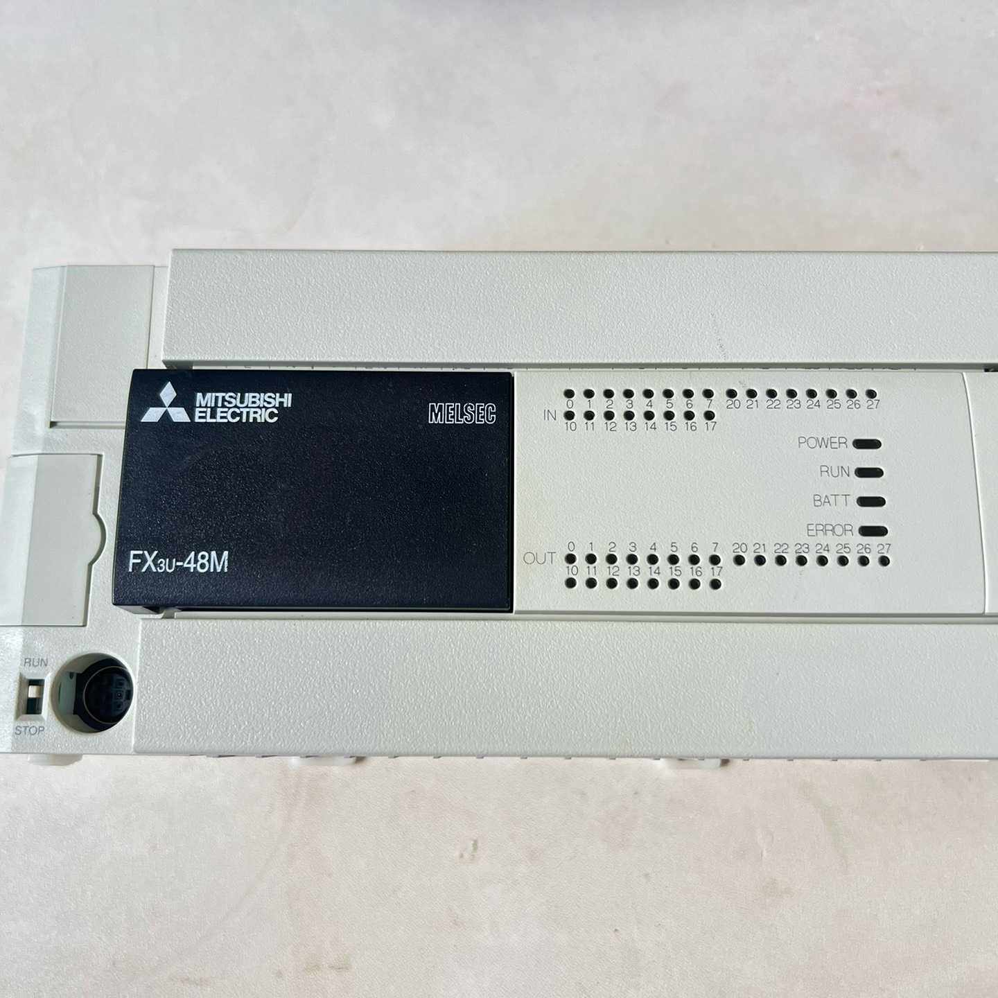 三菱PLCFX3U48MTESA原装正品拆机件