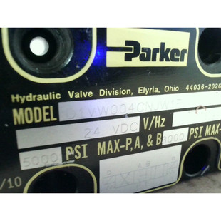 PARKER D1VW004CNJW1P Hidráulico Electroválvula 5000Psi 24V