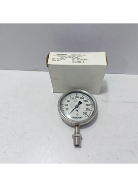 Ashcroft 35-1009-SWL02L-300# Industrial Duralife Gauge 3-1/2