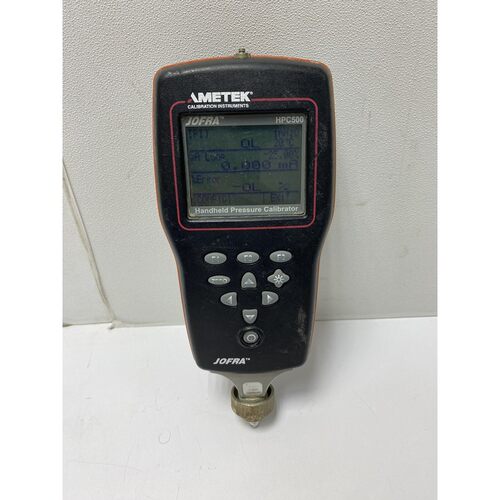 AMETEK JOFRA HPC500 002C INDG 手工压力计算器