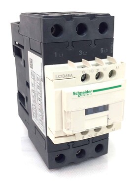 Contactor LC1D65AE7 940896 Schneider 30kW 48VAC LC1-D65A-E7