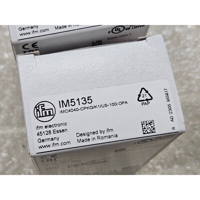 IFM IM5135 IMC4040-CPKG/K1/US-100-DPA NEU