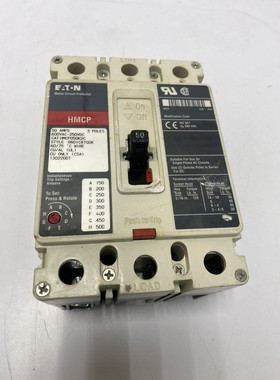 EATON Cutler-Hammer HMCP HMCP050K2C 3POLE 50A(翻新)