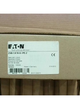 EATON ZSB-1.5/16-S Pe-Z Básico Bloque Terminal Winbloc Pd-D