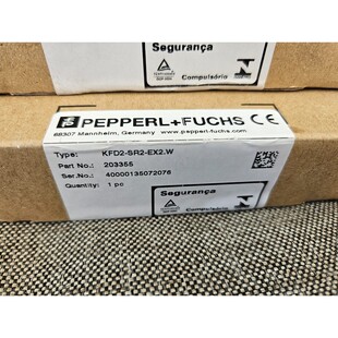 Pepperl 203355 KFD2-SR2-EX2.W NEU und versiegelt