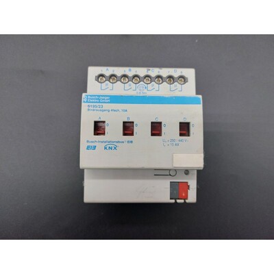 Busch-Jaeger EIB KNX 6195/23 Schaltaktor 4fach 10A mit Handb