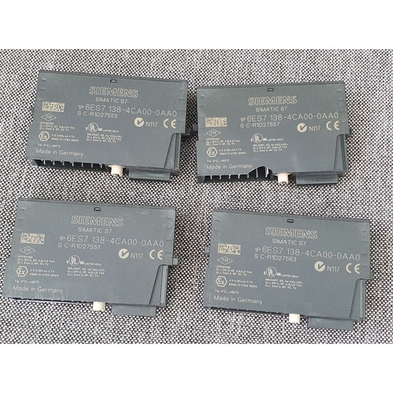 Siemens 6ES7 138-4CA00-0AA0 DIGITAL OUTPUT MODULE (lot of 4)